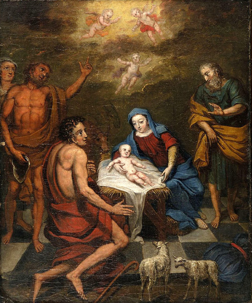 Nativity With Adoration Of The Shepherds
